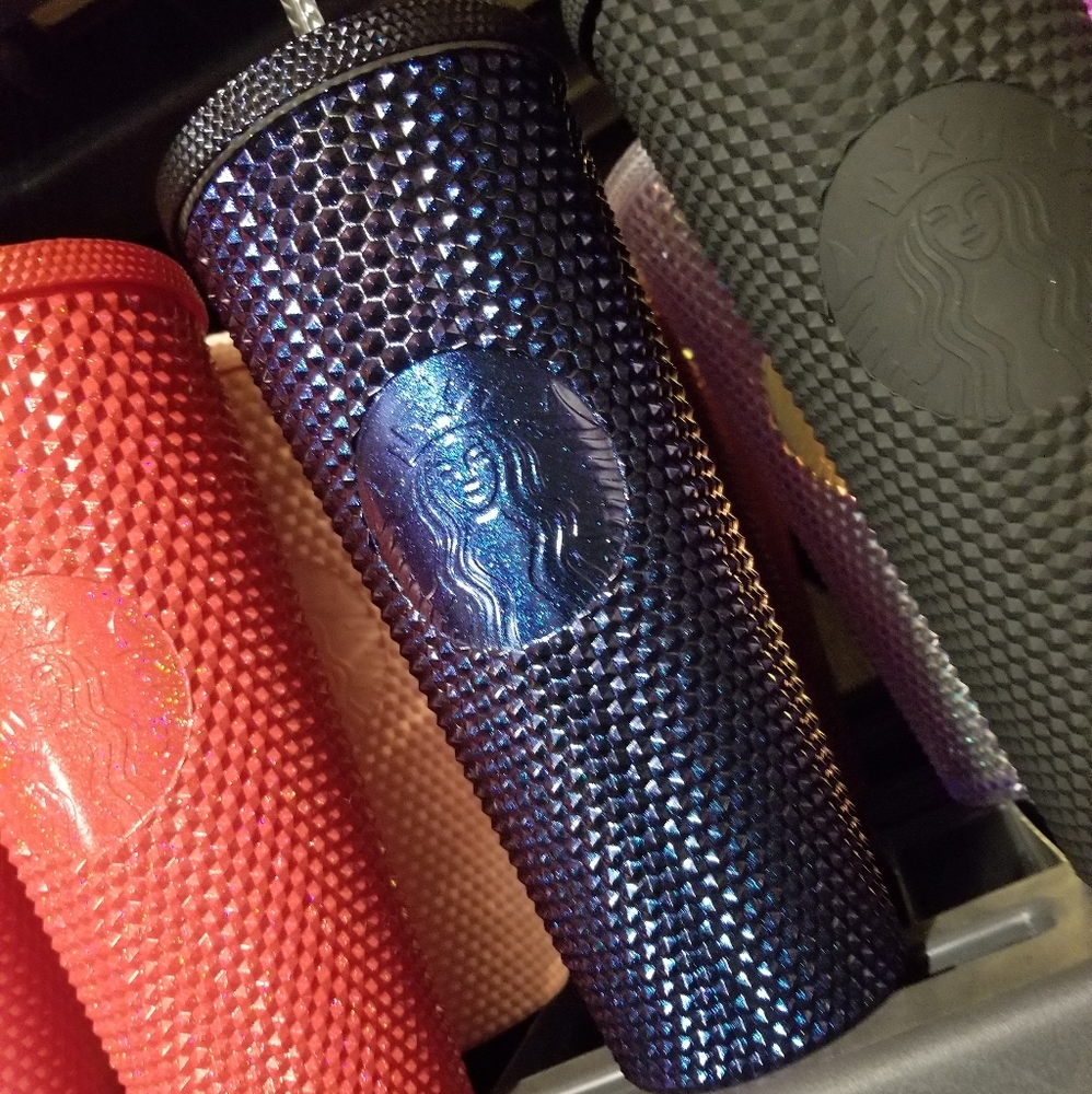 🆕️Starbucks, Custom, Duochrome Studded Tumbler - Picture 9 of 14